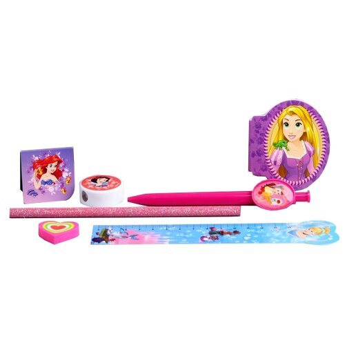 фото Канцелярский набор shantou chenghai yibao toys factory принцессы (3714670), 7 пр., розовый