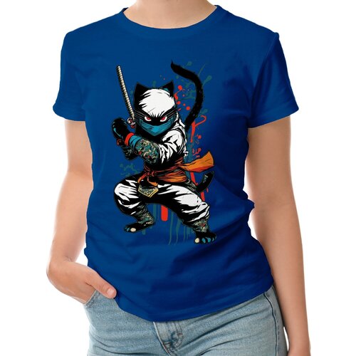 фото Футболка roly, размер l, синий