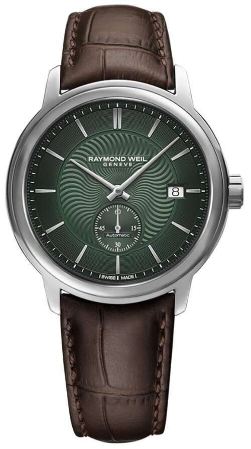 Наручные часы RAYMOND WEIL 2238-STC-52001, серебряный, зеленый