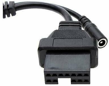 Переходник 12 pin - OBD2 16 pin для Mitsubishi и Hyundai