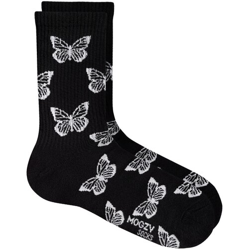 Носки MOGZY, размер 36-40, черный носки mogzy с надписью без мозгов