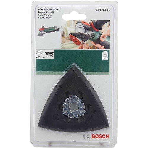 Тарелка для шлифлистов AVI 93 G OIS с креплением липучка Bosch 2609256956