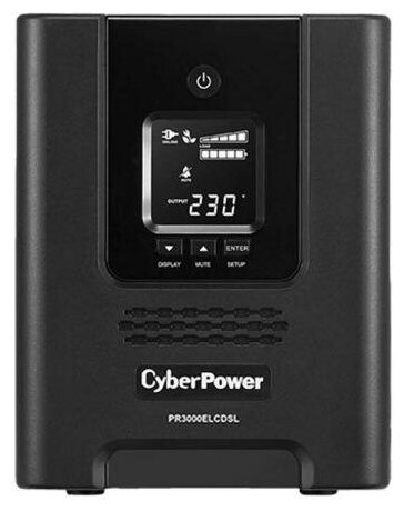 Источник бесперебойного питания CyberPower PR3000ELCDSL 3000VA Черный