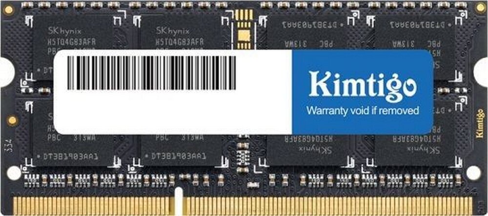 Оперативная память Kimtigo DDR3L 1600 МГц SODIMM CL11 KMTS8GF581600