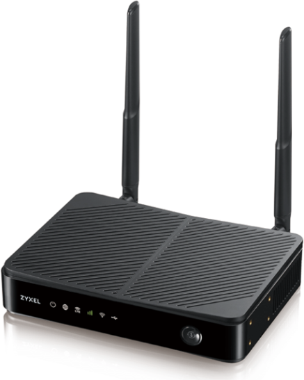 Wi-Fi роутер ZYXEL LTE3301-PLUS, черный