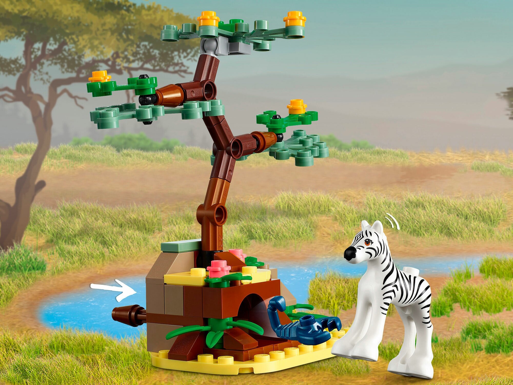 Конструктор LEGO Friends "Спасательная станция Мии для диких зверей" 41717 - фото №7