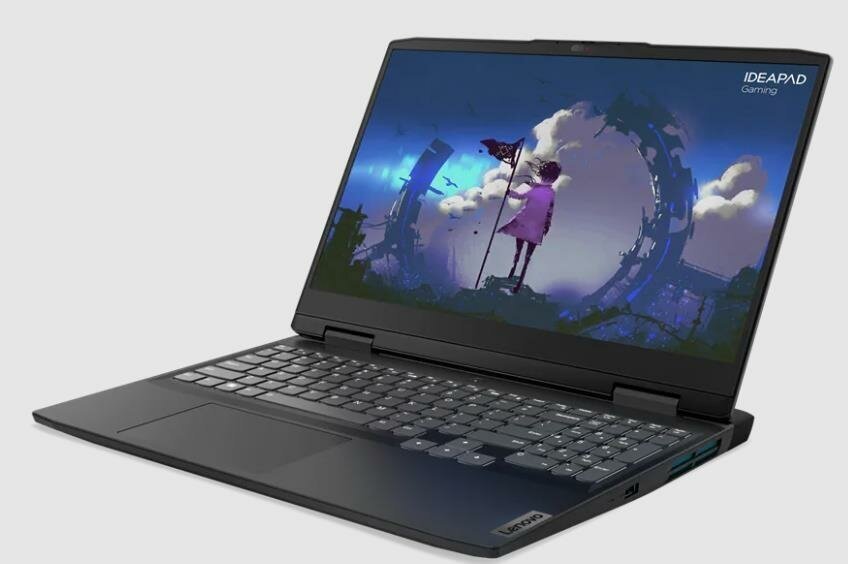 Ноутбук Lenovo IdeaPad Gaming 3 15IAH7 Intel Core i5 12450H 2000MHz/15.6"/1920x1080/8GB/512GB SSD/NVIDIA GeForce RTX 3060 6GB/Без ОС (82S900KMRM) Grey - фотография № 2