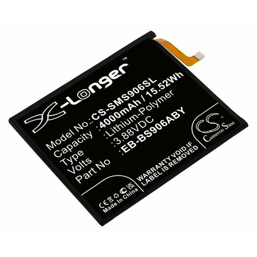 Аккумулятор Cameron Sino для телефона Samsung Galaxy S22 Plus, p/n: EB BS906ABY, GH82 27502A, 4000мАч