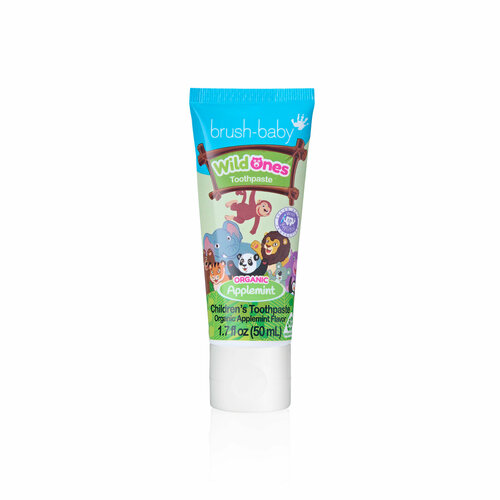 Brush-Baby Зубная паста WildOnes Organic Applemint 3 50 мл 1183₽
