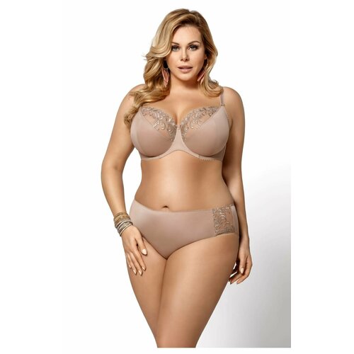 Бюстгальтер  Gorsenia, чашка мягкая, размер 90D, бежевый