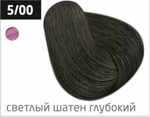 OLLIN Professional Performance перманентная крем-краска для волос, 5/00 светлый шатен глубокий, 60 мл - фотография № 8
