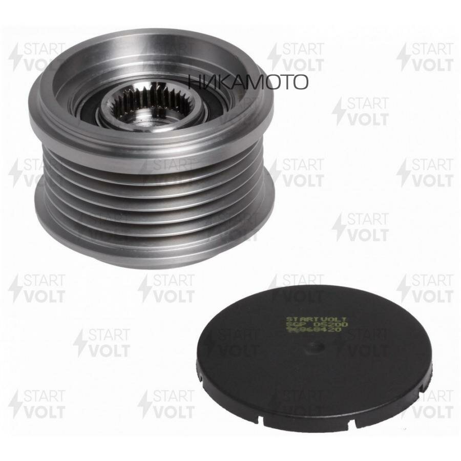 STARTVOLT SGP0520D Шкив с обгонной муфтой генератора для а/м Chevrolet Captiva (11-) Opel Antara (06-) 2.2CDTi