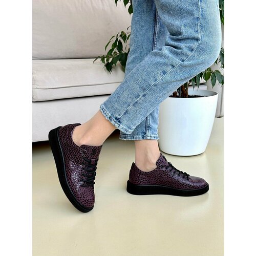 фото Кеды john richardo, полнота 6, размер 37, бордовый