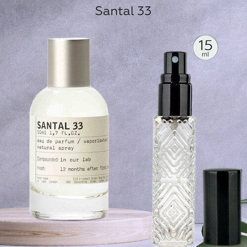 Gratus Parfum Santal 33 духи унисекс масляные 15 мл (спрей) + подарок gratus parfum lime basil mandarin духи унисекс масляные 15 мл спрей подарок