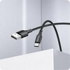 Фото #8 USB кабель BOROFONE BX54 Ultra Bright Type-C, 1м, черный