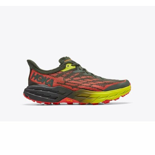 Кроссовки HOKA, полнота D, размер UK 9.5; EUR 44; USA 10; 28 см (примерно на российский 42,5*), черный, красный