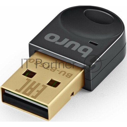 Адаптер USB Buro BU-BT530 Bluetooth 5.3+EDR class 1.5 20м черный