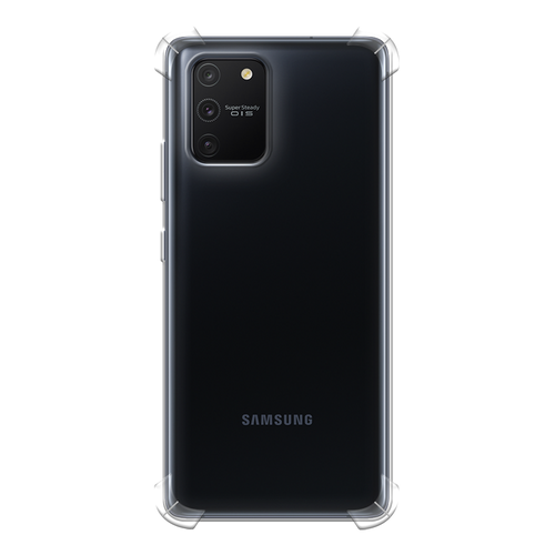 Противоударный силиконовый чехол на Samsung Galaxy A91 / Самсунг Галакси А91, прозрачный противоударный силиконовый чехол лабутены на силиконе на samsung galaxy a91 самсунг галакси а91