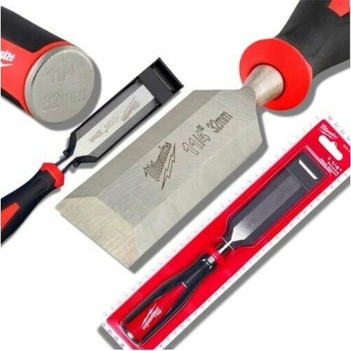 Плоская стамеска Milwaukee BEVELED EDGE CHISEL