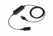 VoiceXpert VXH-A9P - шнур-переходник QD на USB-A (QD-Plantronics/USB-A, 3 кнопки)