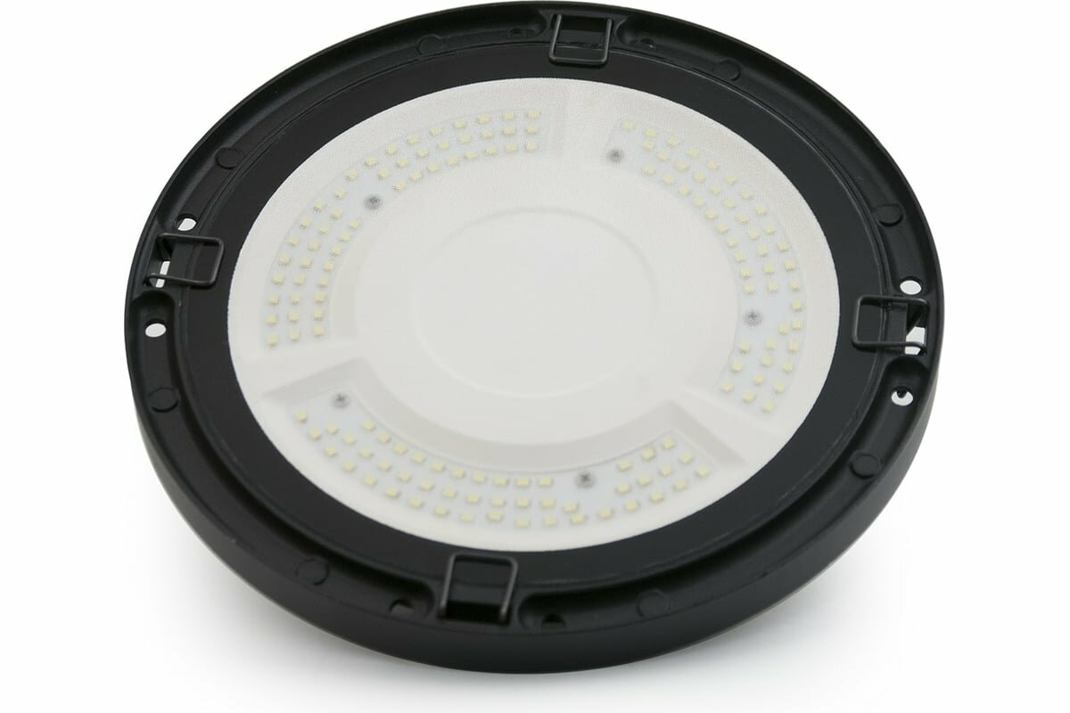 Gauss Светильник подвесной UFO 150W 18000lm 5000K 175-265V IP65 D260х88мм черный 821536350