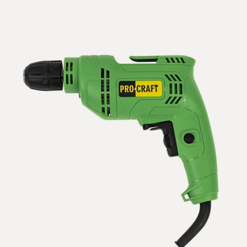 Изображение товара Дрель электрическая PS700 Procraft (безударная, 450Вт, 0-3300 об/мин, быстрозажимной патрон)
