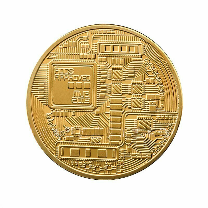 Монета "Биткоин" N-Step SmartHome, сувенирная, металл, 41 мм — фото 1