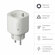 Умная розетка ЯНДЕКС Matter EU Wi-Fi, белый, (YNDX-00540WHT)