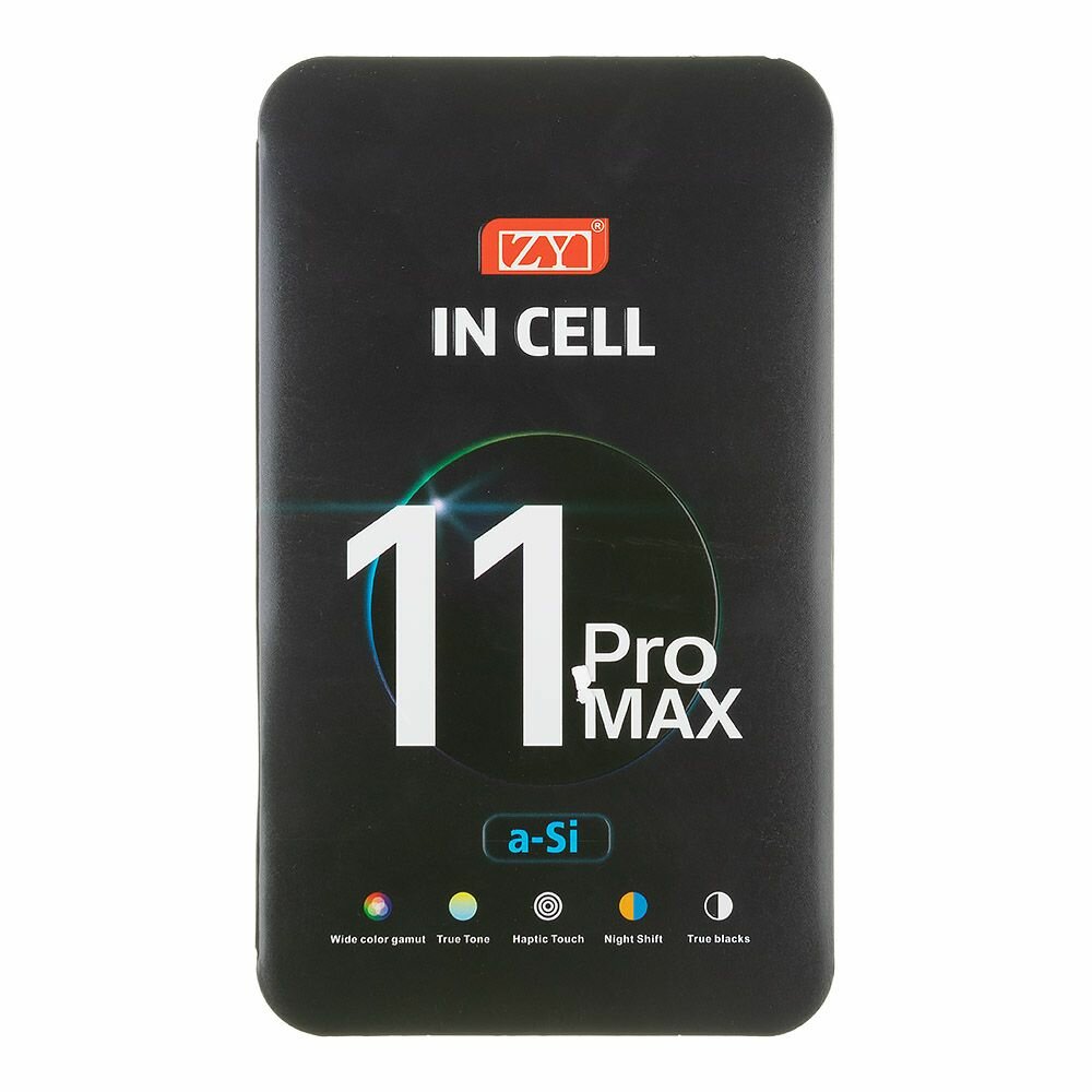 LCD дисплей для Apple iPhone 11 Pro Max оригинальная матрица ZY In-Cell A-SI HD+ (черный) — фото 1