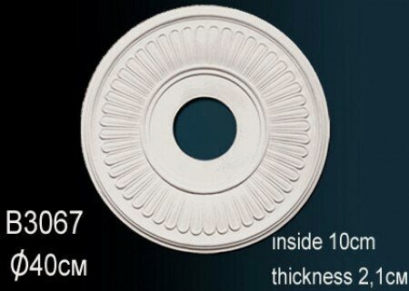 Изображение товара Розетка Perfect B3067 Д40 см /Перфект.
