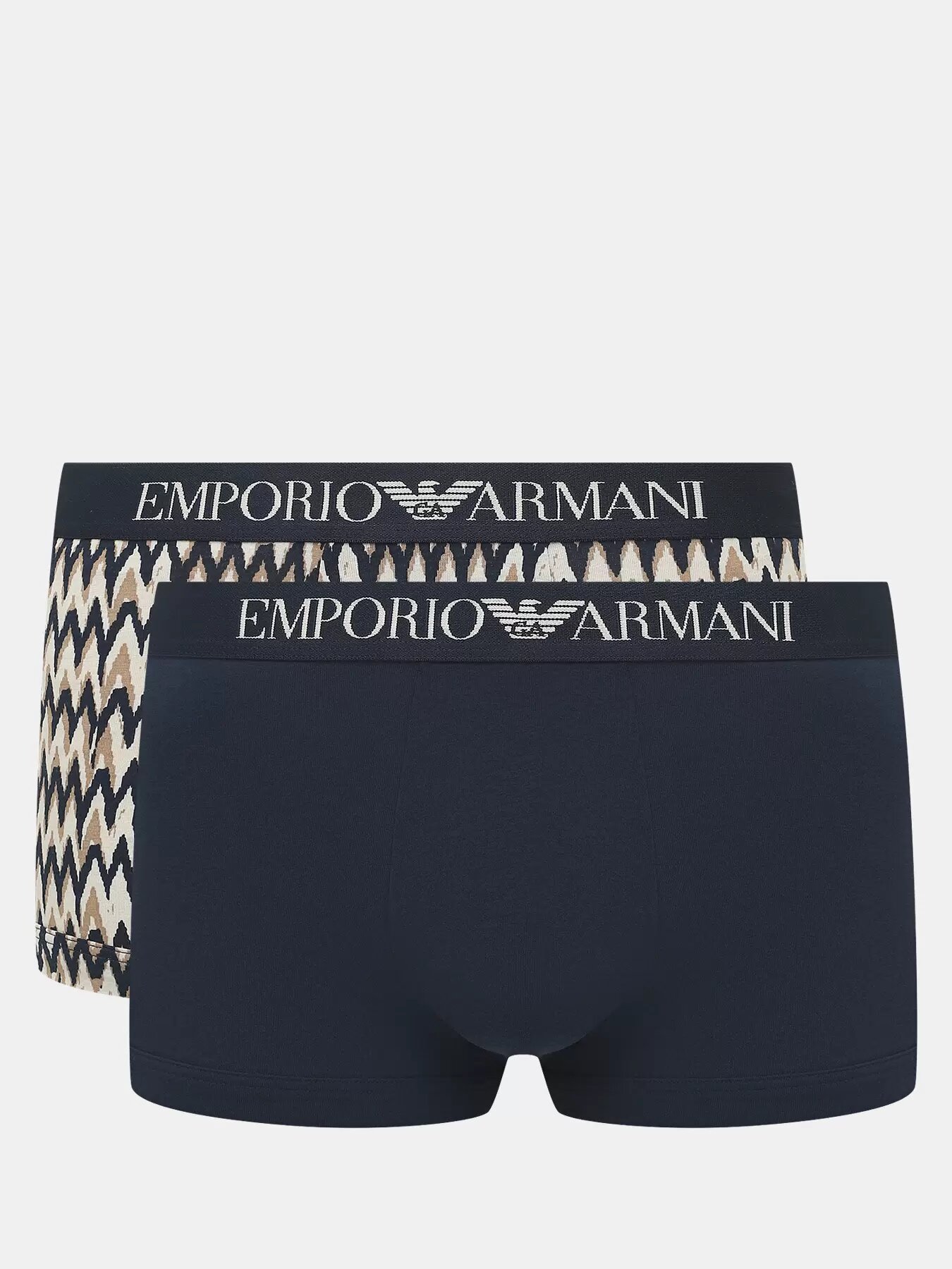 Трусы EMPORIO ARMANI, комплект из 2 шт., размер M, мультиколор
