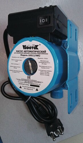 Изображение товара Насос VODOTOK повышения давления LRS12/9W2