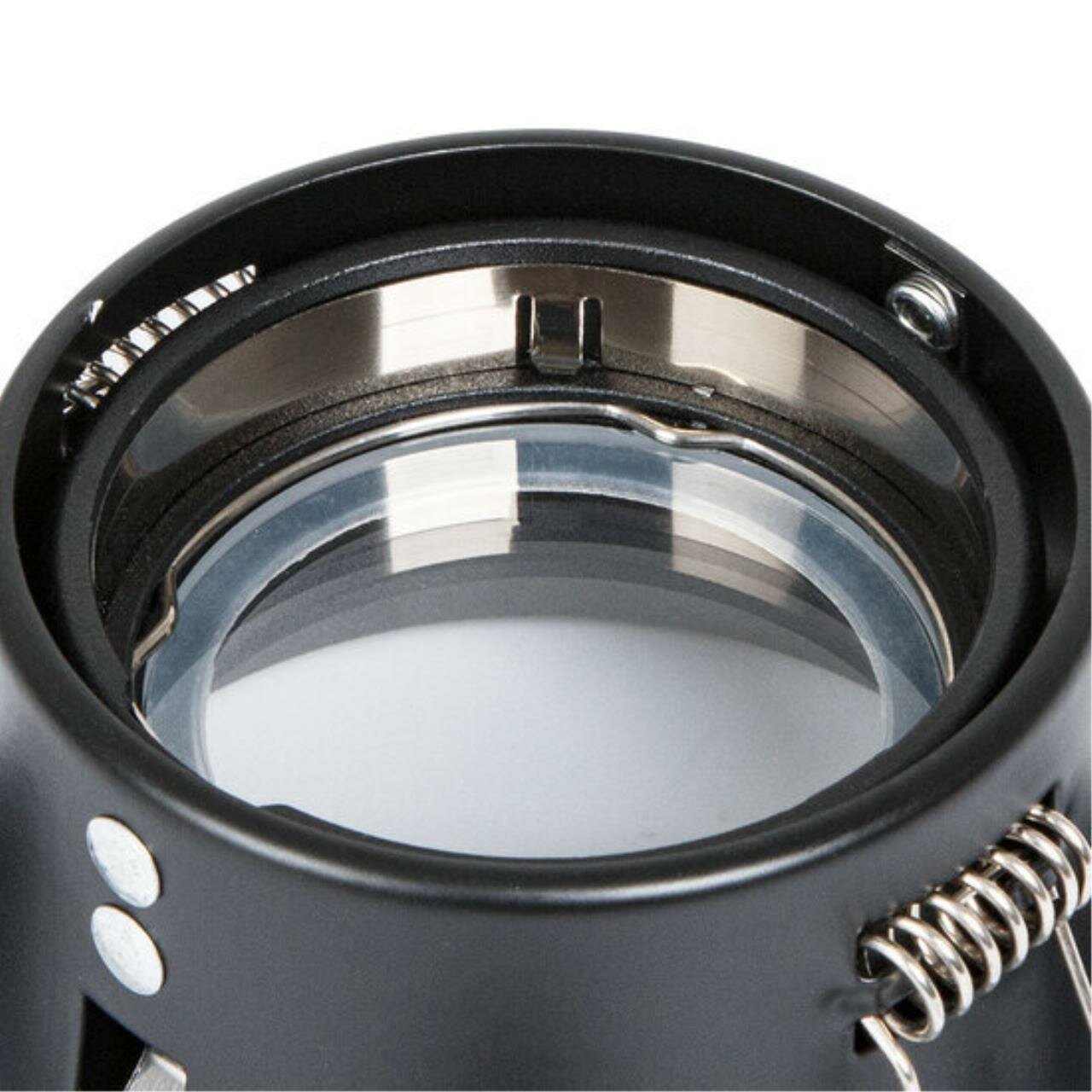 A2868PL-1BK Светильник потолочный встраиваемый HELM для MR16 85x85×44мм черный IP44 монтаж Ø80мм — фото 1