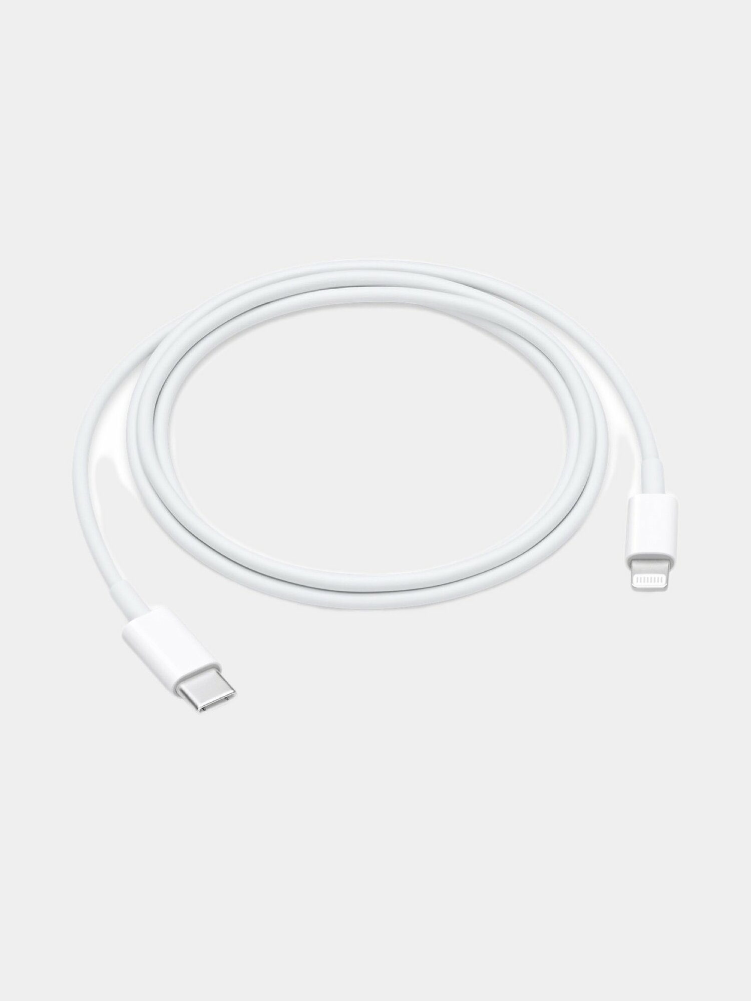 Кабель Apple USB-C - Lightning, оригинальный, белый, 1м, 20Вт — фото 1