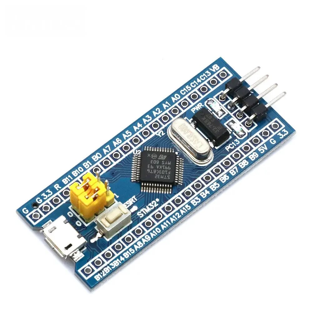 ST-LINK V2 Отладчик/Плата программатора — Модуль разработки минимальной системы ARM STM32F103C8T6 для STM8 и Arduino, STM32F103C8T6 — фото 1