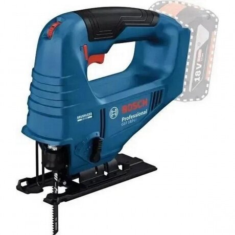 Лобзик Bosch GST 183-LI +1пил. 3500ходов/мин от аккумулятора (кейс в комплекте)