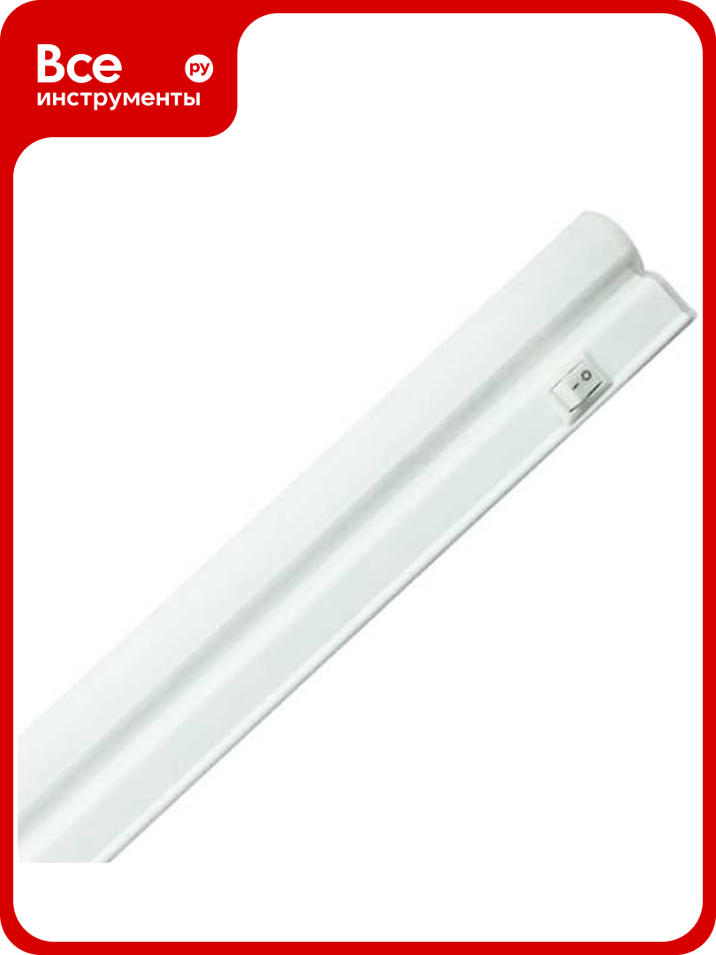 Светильник светодиодный со штекерами FL-LED T5- 20W 4000K 23x33x1500мм 20Вт 2000Лм 220В 617118