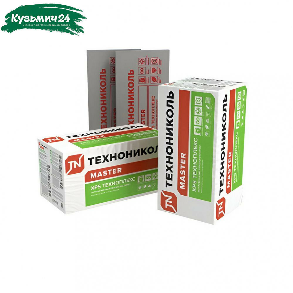 Утеплитель Пенополистирол Технониколь Мaster XPS Техноплекс 30х580х1180 мм
