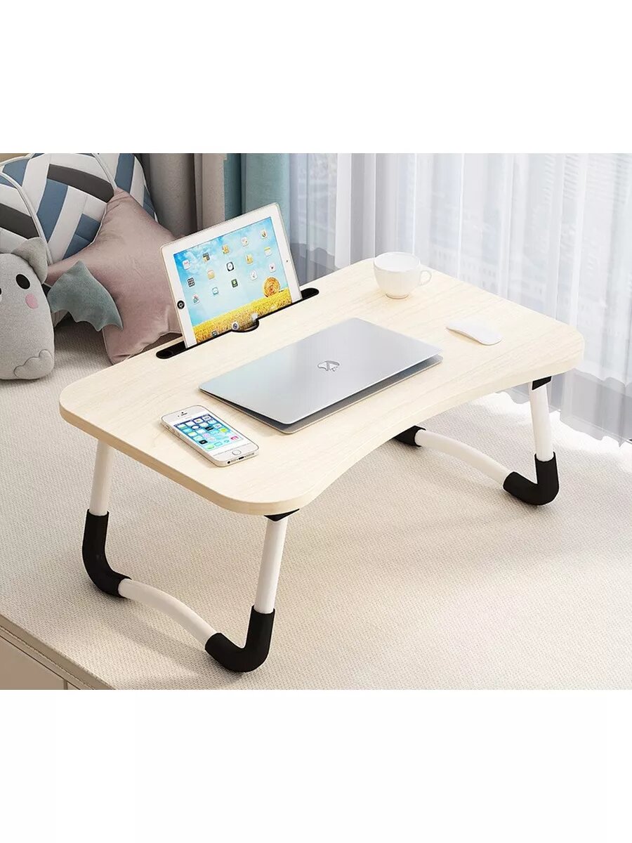 Стол складной, мини-стол, тумба, ноутбук и кровать для завтрака, 60 * 40 * 28