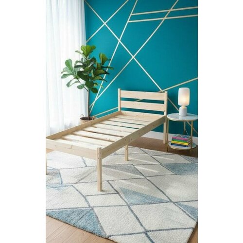 Кровать односпальная из массива 200х90