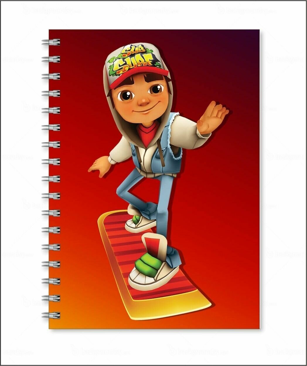 Тетрадь Subway Surfers № 2