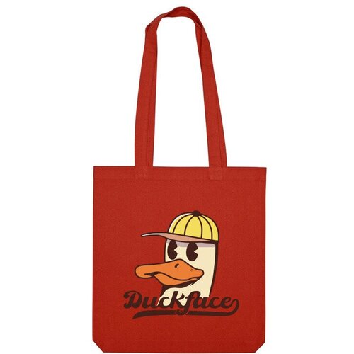 фото Сумка шоппер us basic, красный