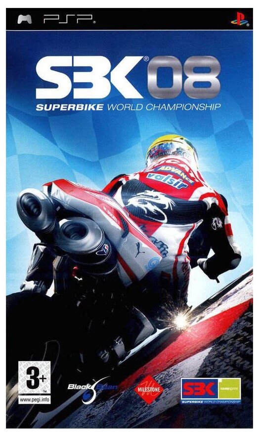 SBK 08 Superbike World Championship (PSP) английский язык