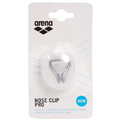 фото Зажим для носа arena clip pro ii, silver-black