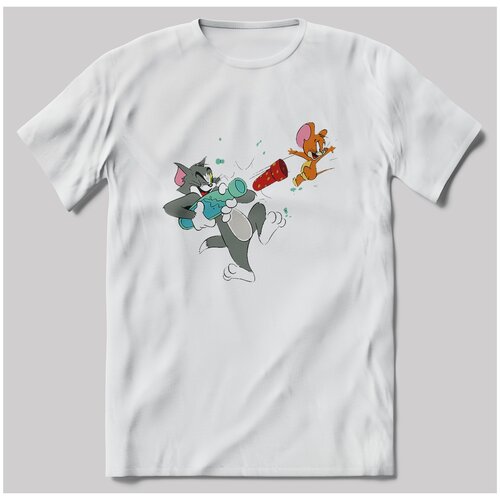 фото Футболка с принтом tom and jerry- 4 brut-shop