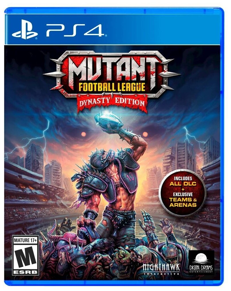 Игра PS4 Mutant Football League. Dynasty Edition