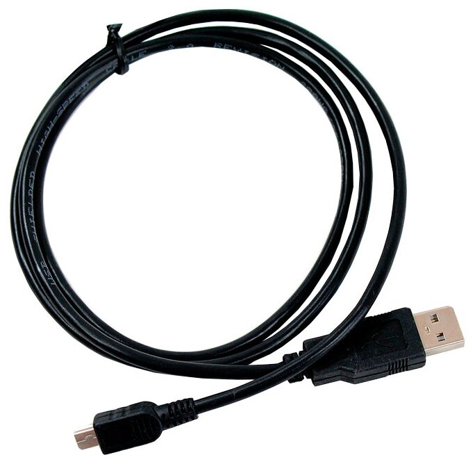 Кабель USB 2.0 A-mini-B 5P (3,0м) чёрный, Telecom (TC6911BK-3.0M)