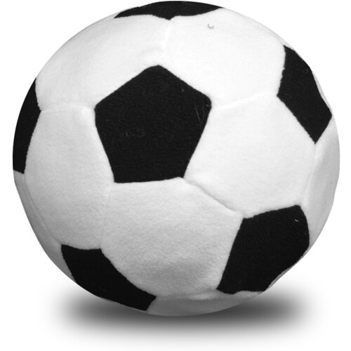 фото Мягкая игрушка magic bear toys мяч мягкий цвет бело-черный 23 см