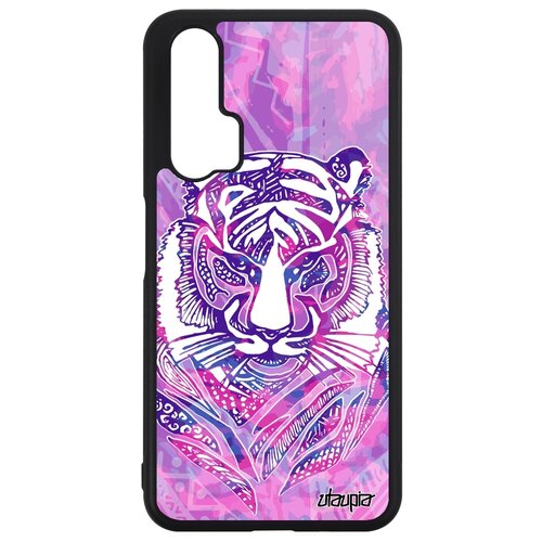 фото Чехол на смартфон honor 20 pro, "тигр" хищник зверь utaupia