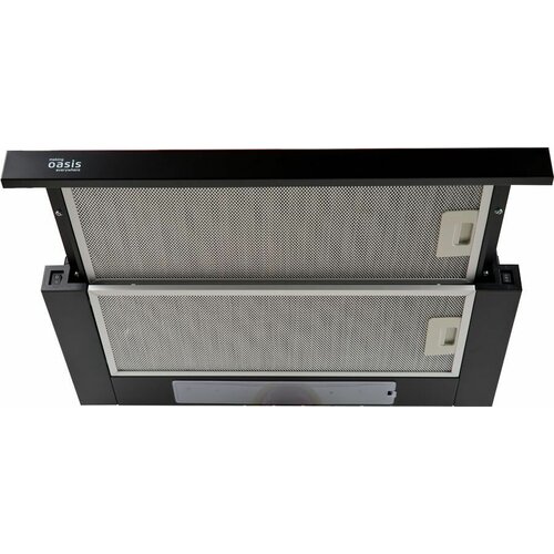 Встраиваемая вытяжка OASIS UV-60B F управление кнопочное черный 878900₽